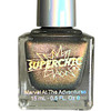 Copper Bengal Holographic Multichrome Magnetic Cat Eye Topper Nail Polish, holographic multichrome nail polish in a clear bottle with a metallic silver cap and colorful branding.