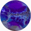 Atmospheric River Neon Purple Fluid Art Nail Polish 