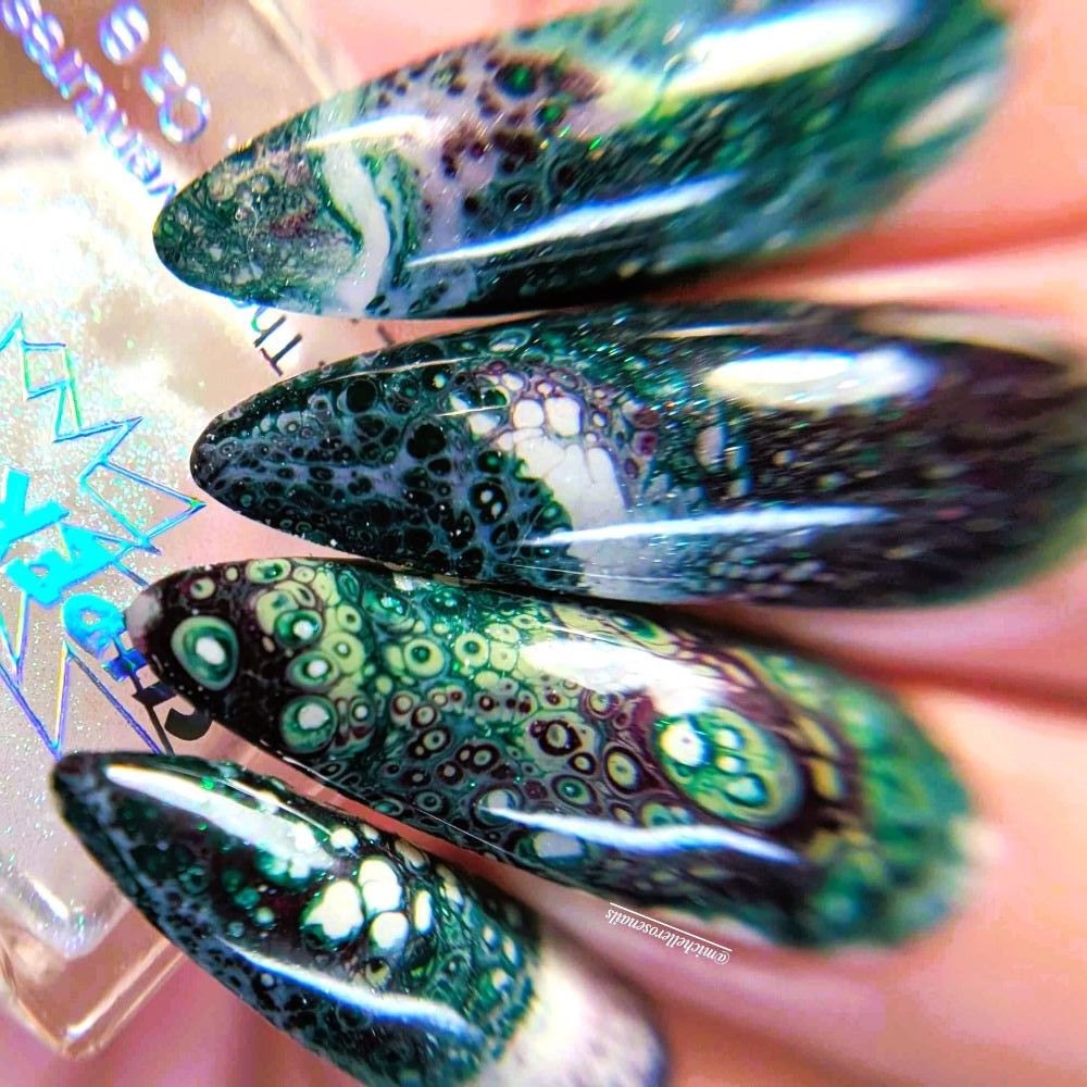 Forest Green with Metallic Glow