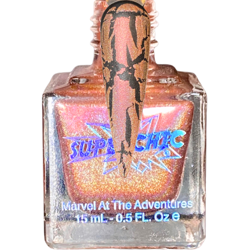 Christine Cult Horror Nail Polish - Multichrome Holographic Crackle Effects