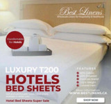 LUXURY T200 HOTEL BED SHEETS