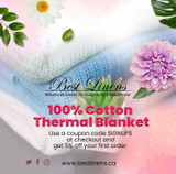 100% COTTON THERMAL BLANKETS