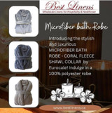 MICROFIBER BATH ROBES