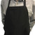 Bib Aprons 100% Spun Polyester Black (12 Pieces/Box)