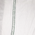 KNITTED FITTED SHEETS 36X84X16" WHITE WITH GREEN HEMM 19 OZ.