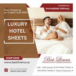 LUXURY HOTEL SHEETS