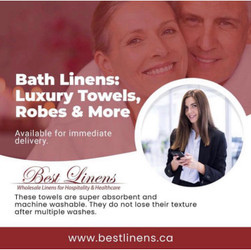 BATH LINENS, LUXURY TOWELS, ROBES AND MORE