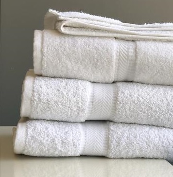 Dobby Border Towels