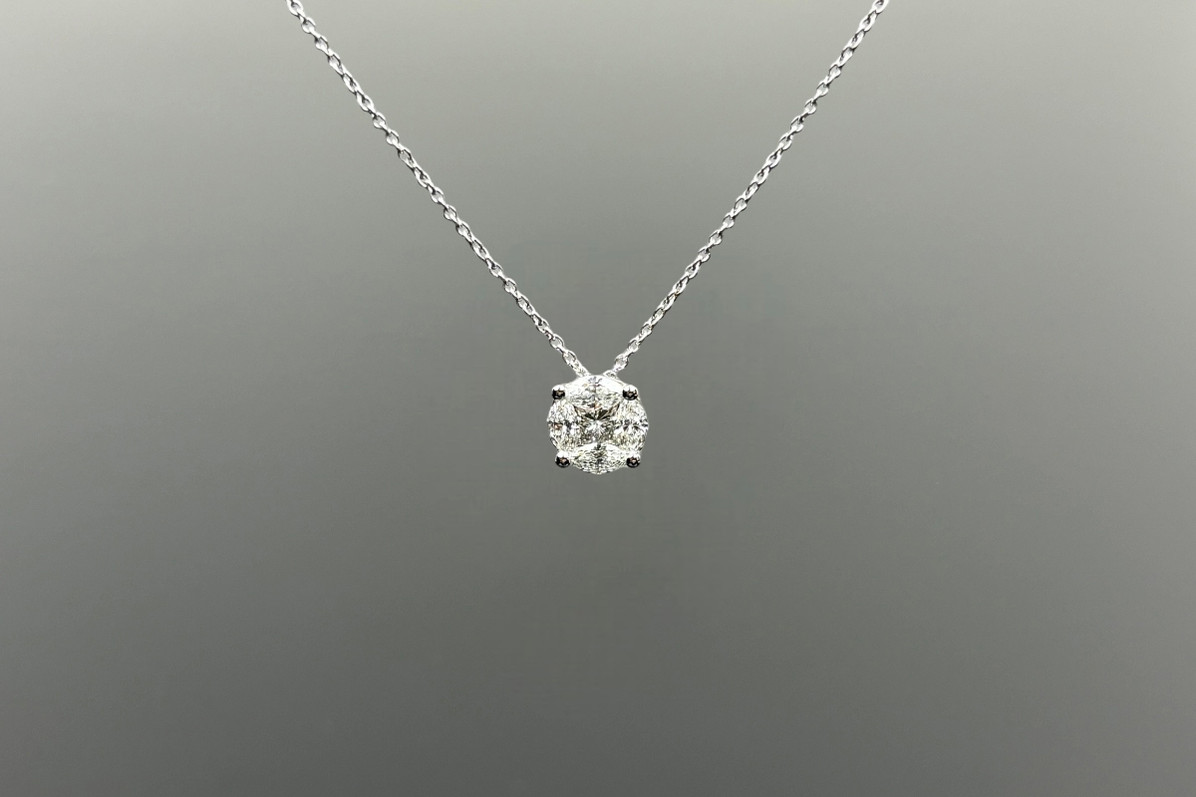 Diamond Cluster Pendant
