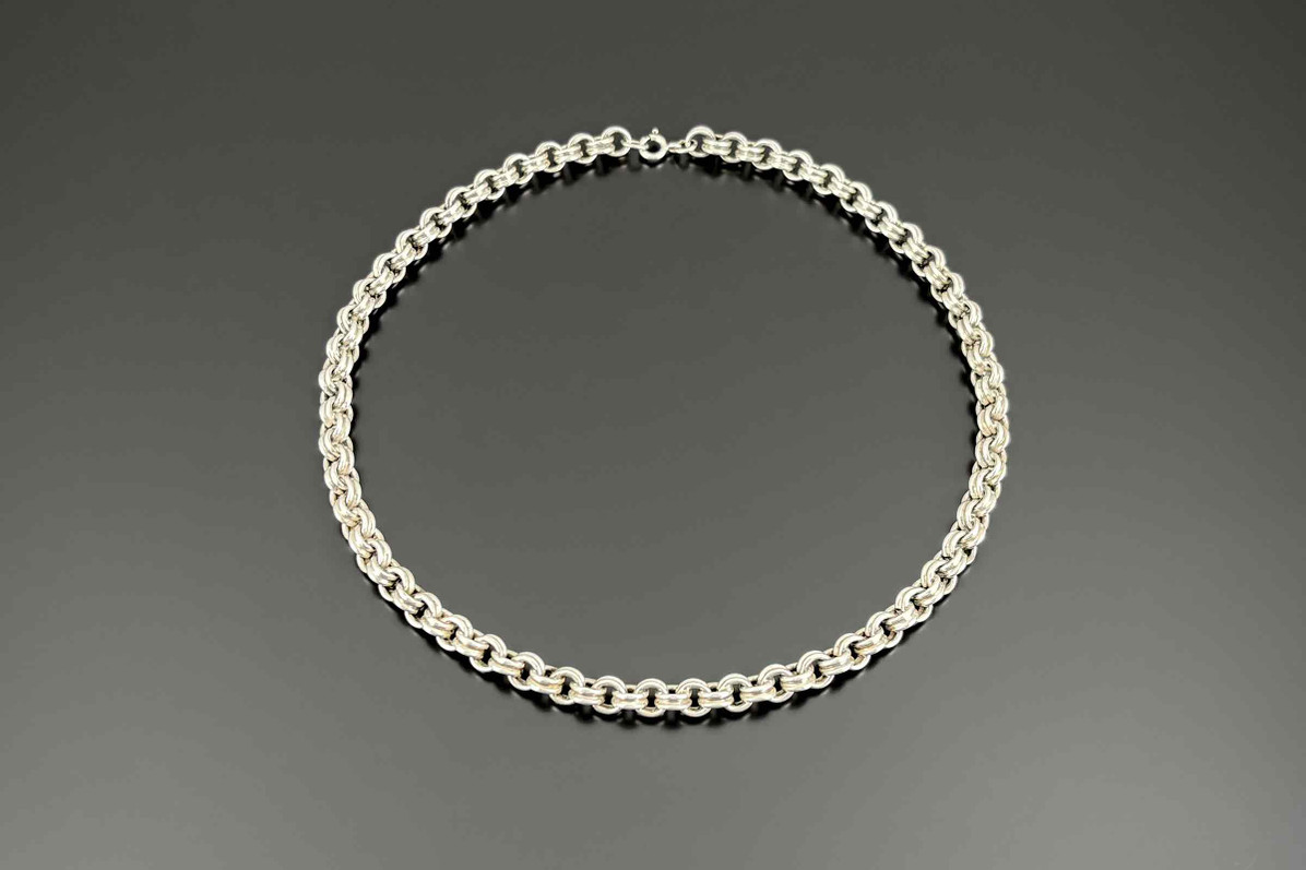 Victorian Sterling Silver Chain
