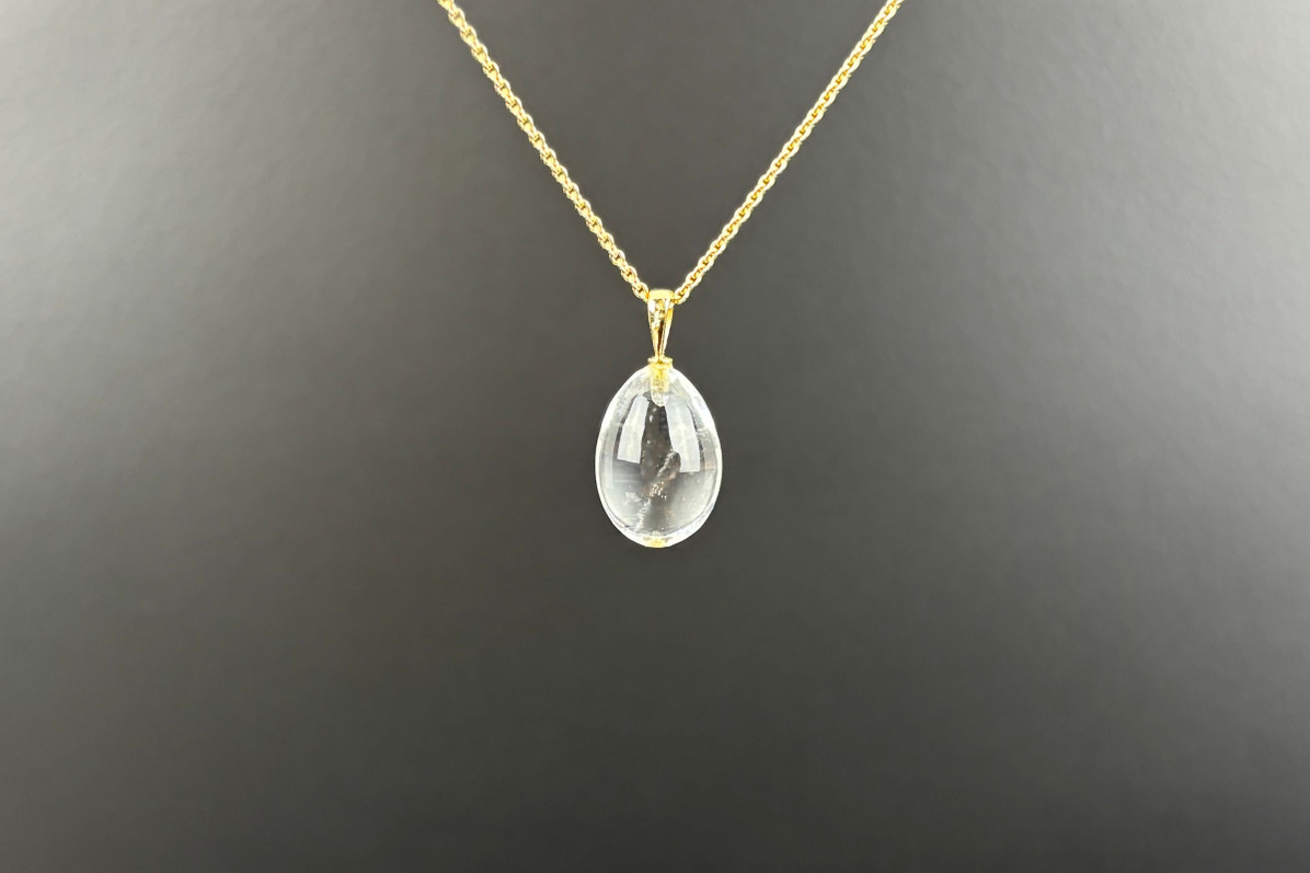 A Kozminsky 175th Birthday Rock Crystal Pendant
