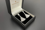 A Stunning Pair of Diamond Drop Earrings