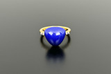 A Candy Lapis Lazuli and Diamond Ring
