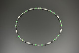 An Outstanding Diamond, Jadeite and Onyx Necklace