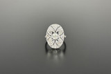 Belle Epoque Diamond Plaque Ring