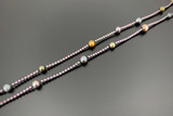 Dark Akoya Multi-Colour Pearls
