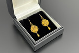 A Divine Pair of Etruscan Revival Gold Earrings