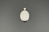 An Elegant Victorian Sterling Silver Locket