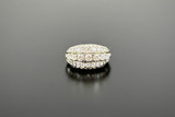 Vintage Bombe Diamond Ring
