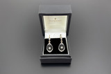 Victorian Onyx and Diamond Earrings
