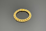 Antique Gold Curb Link Bracelet in 15ct gold.
