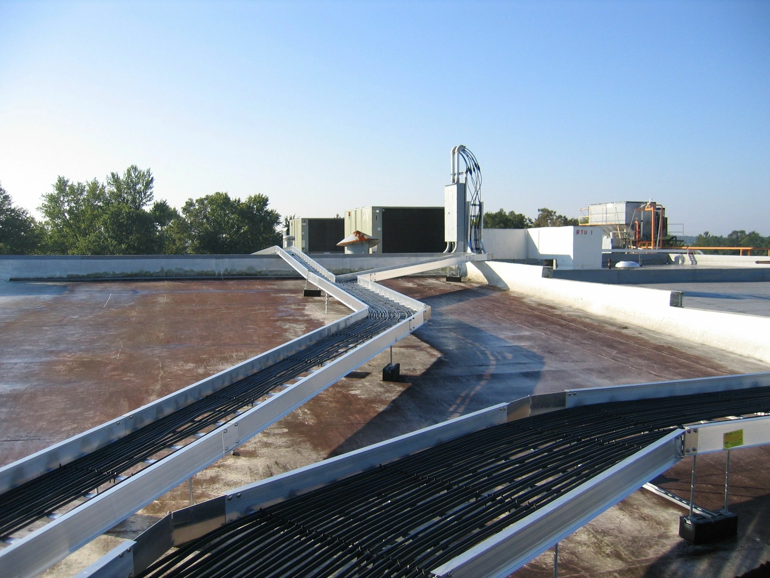 Chalfant cable ladder installation