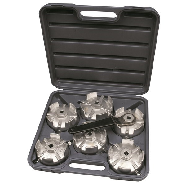 Toledo Oil Filter Cup Wrench - 24mm 6 Flutes 305103 main image 1