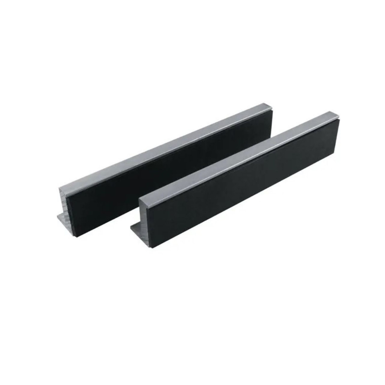 Silverline 100mm Soft Vice Jaws - Magnetic Protective Jaws For Delicate Materials