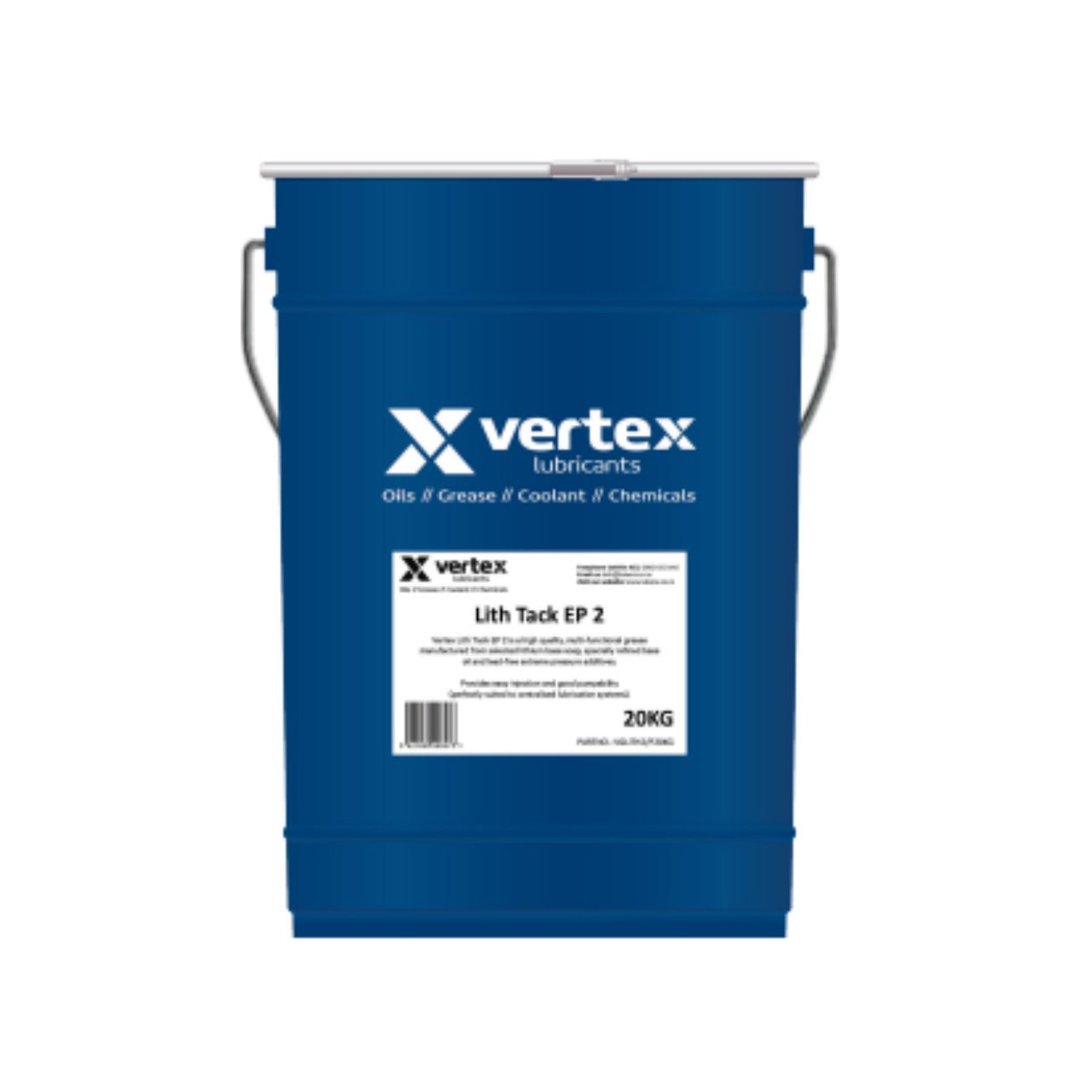 Vertex GR Lithium EP2 Grease 20KG TWL NZ