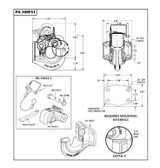 Pintle Hook Assembly - 3" With Secondary Lock - PH-30RP51