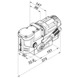 Holemaker Low Profile Mag Base Drill 36DIA x 30mm DOC - HMPRO36AD