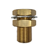 Titon Brass Bulkhead Union 1/4" - BU04