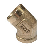 Sirit Brass Swivel Elbow 45° M16 Clip-on - 645 5B