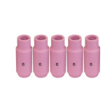 Alumina TIG Nozzles (Series 17,18 & 26 Torches) 10.0mm 5pk - B10N48