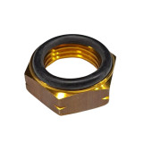 Sirit Brass Locknut with O-Ring M16 - 891/503/053/4