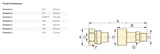 Enerpac High-Flow Coupler Male Half Only 3/8"NPTF - CH-604