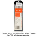 DCEN 2% Thoriated Tungsten Electrodes 10pk 3.2mm - BOC501132PK