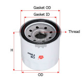 Oil Filter Honda, C-9002 - C-9002