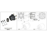 Adaptor(3Bolt PTO -4Bolt Pump) - 1140615
