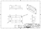 Handle Pull Recessed 134 x 60mm - AJ5596/400