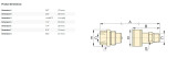 Enerpac Spin-On Hyd Coupler Complete 700 Bar 1/4"NPTF - T-630
