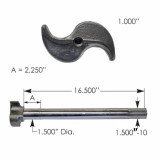 Camshaft LH 15 x 7inches Brake - 202109/165L
