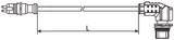EBS E Cable Wheel Sensor Ext (3Mtr) - 449/723/030/0