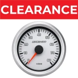 VDO Titanium Tachometer 85mm 12V 0-8000rpm - 333-900