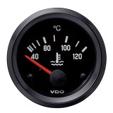 VDO Elec Temp Gauge - Water - 24V 40-120C - 310-040-002