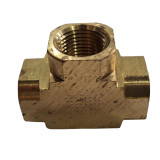 Brass Female Threaded Tee 1/4" NPT - 2203NPT4