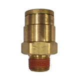 Brass Push-In Straight Connector 5/8" Tube x 3/8" Male NPT - 68IM10/6N