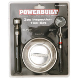 Powerbuilt Inspection Tool Set 3pc - AGS0065