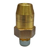 Sirit Brass Straight Male Connector 6mm x NPT 1/8" - 68ME6/2N