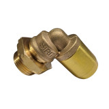 Sirit Brass Swivel Stud Male Elbow 90° 12mm x M22 - 69SME12/22X1.5